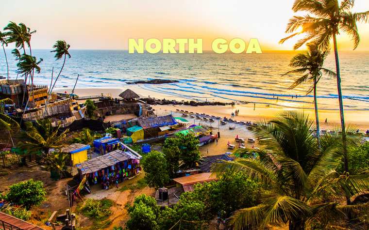 Baga Beach - Calangute Beach - Aguada Fort - Anjuna Beach - Vagator Beach - Titos - Chapora Fort - Mapusa Market - Sinquerim Beach - Morjim Beach - Miramar Beach - Goa State Museum